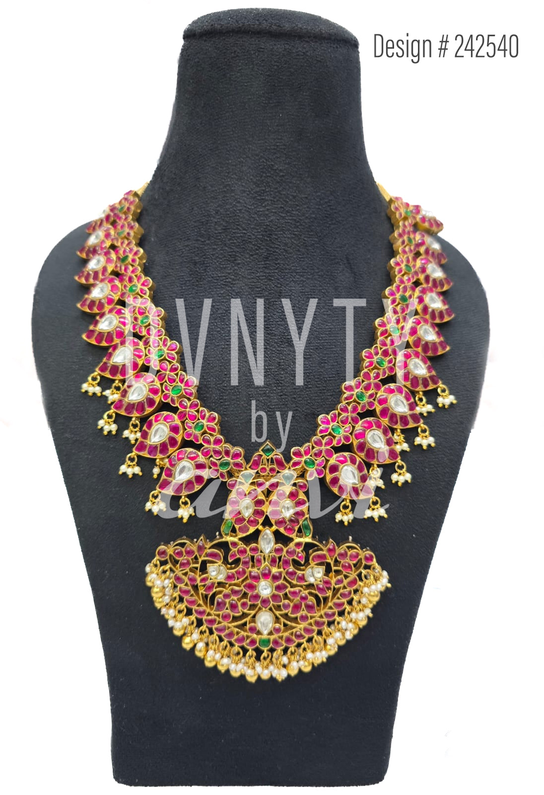 DVNYTY 925 Silver Mango Haaram