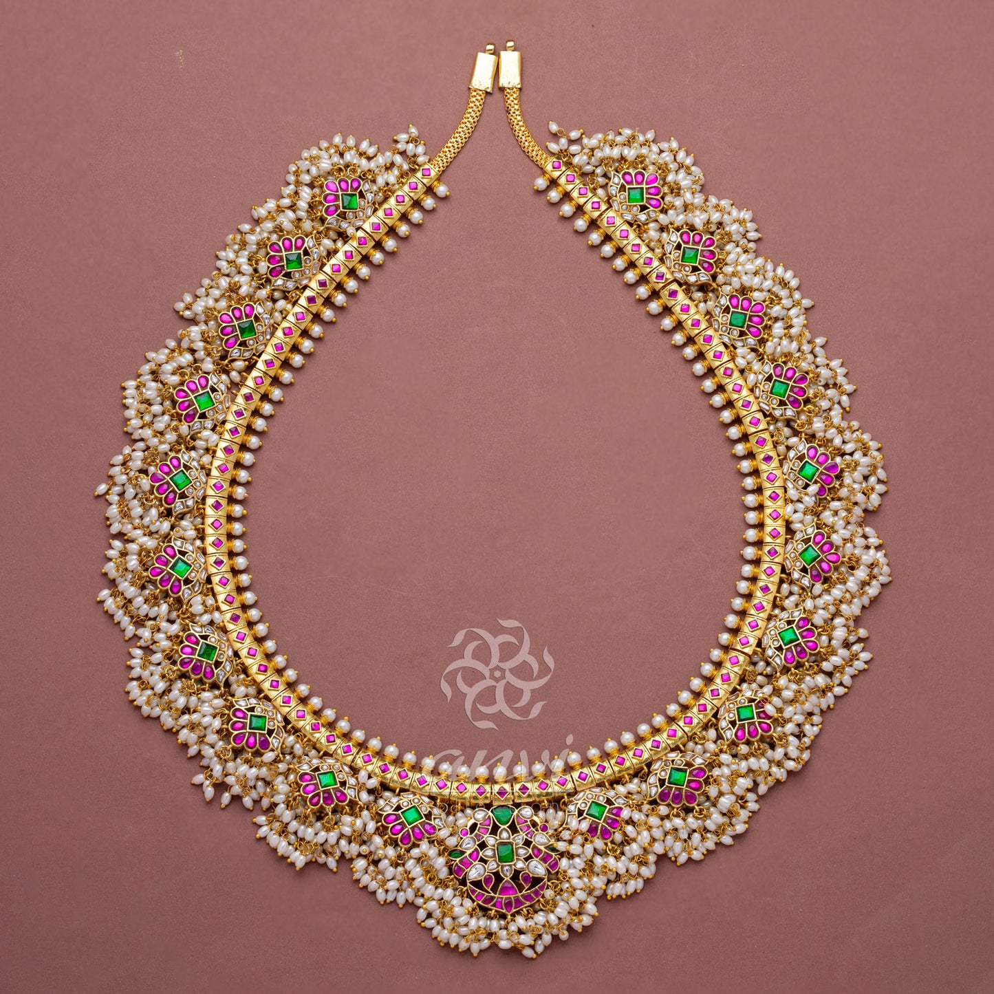 30 inches long Guttapusala Long Bridal Haaram