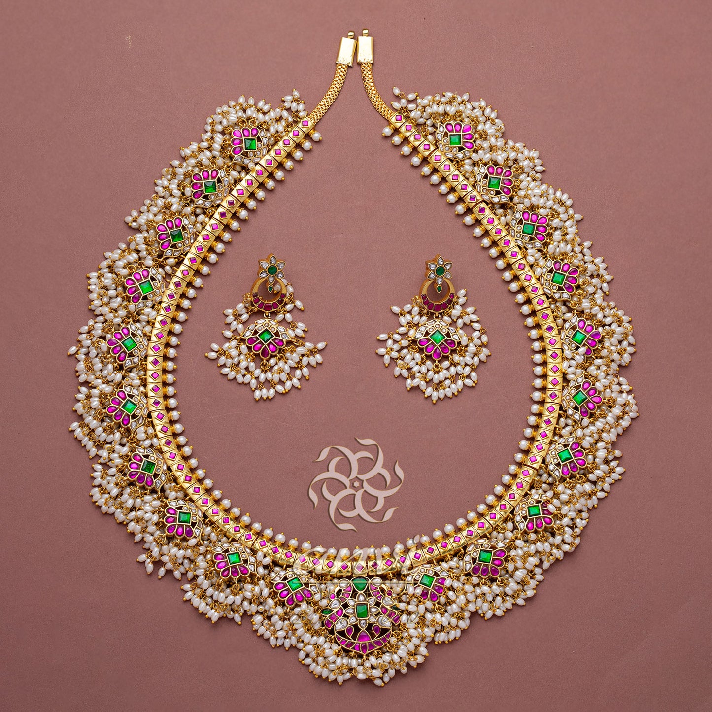 30 inches long Guttapusala Long Bridal Haaram