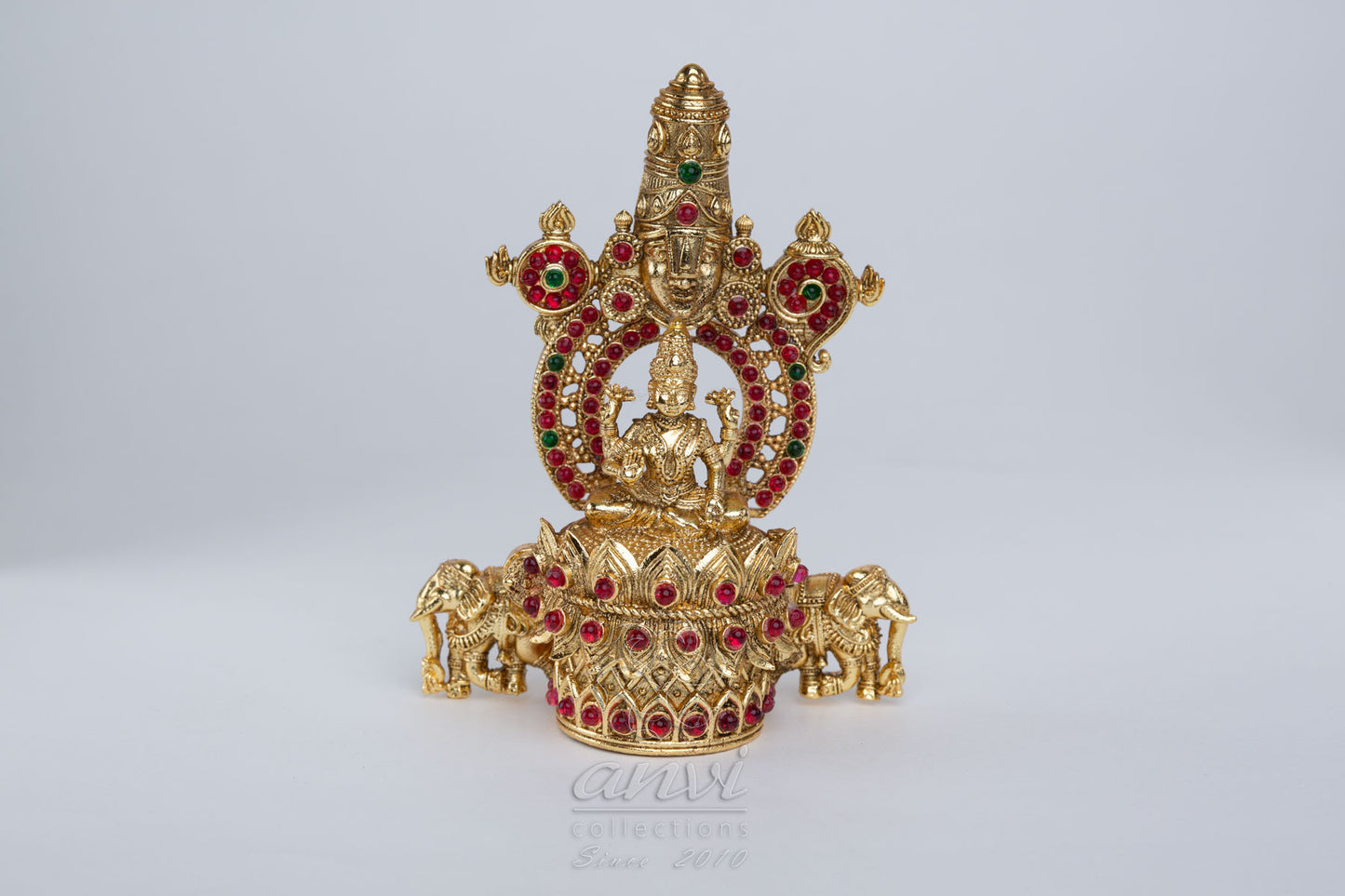 Balaji Elephant Tall Sindoor Box