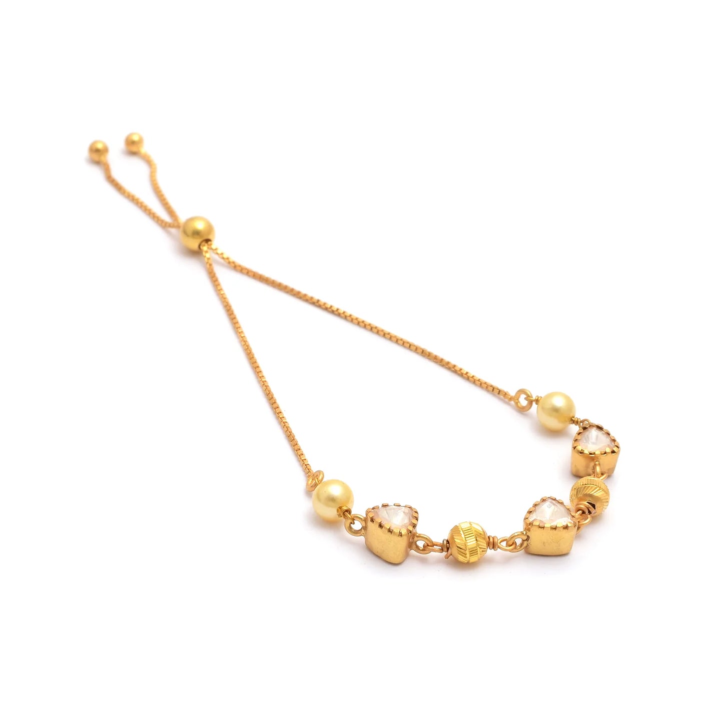 DVNYTY 925 Silver Adjustable Moissanite Bracelet