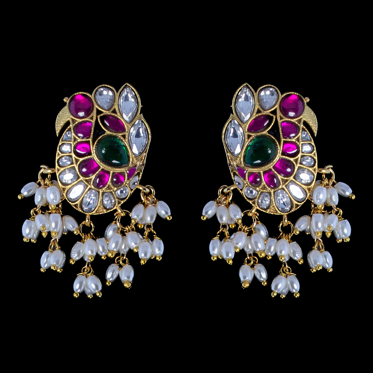 Peacock pendant Guttapusala Haaram