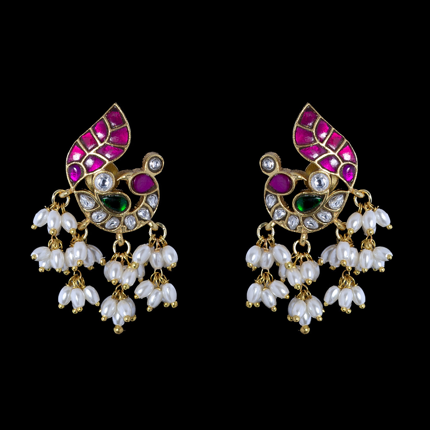 Peacock Earrings