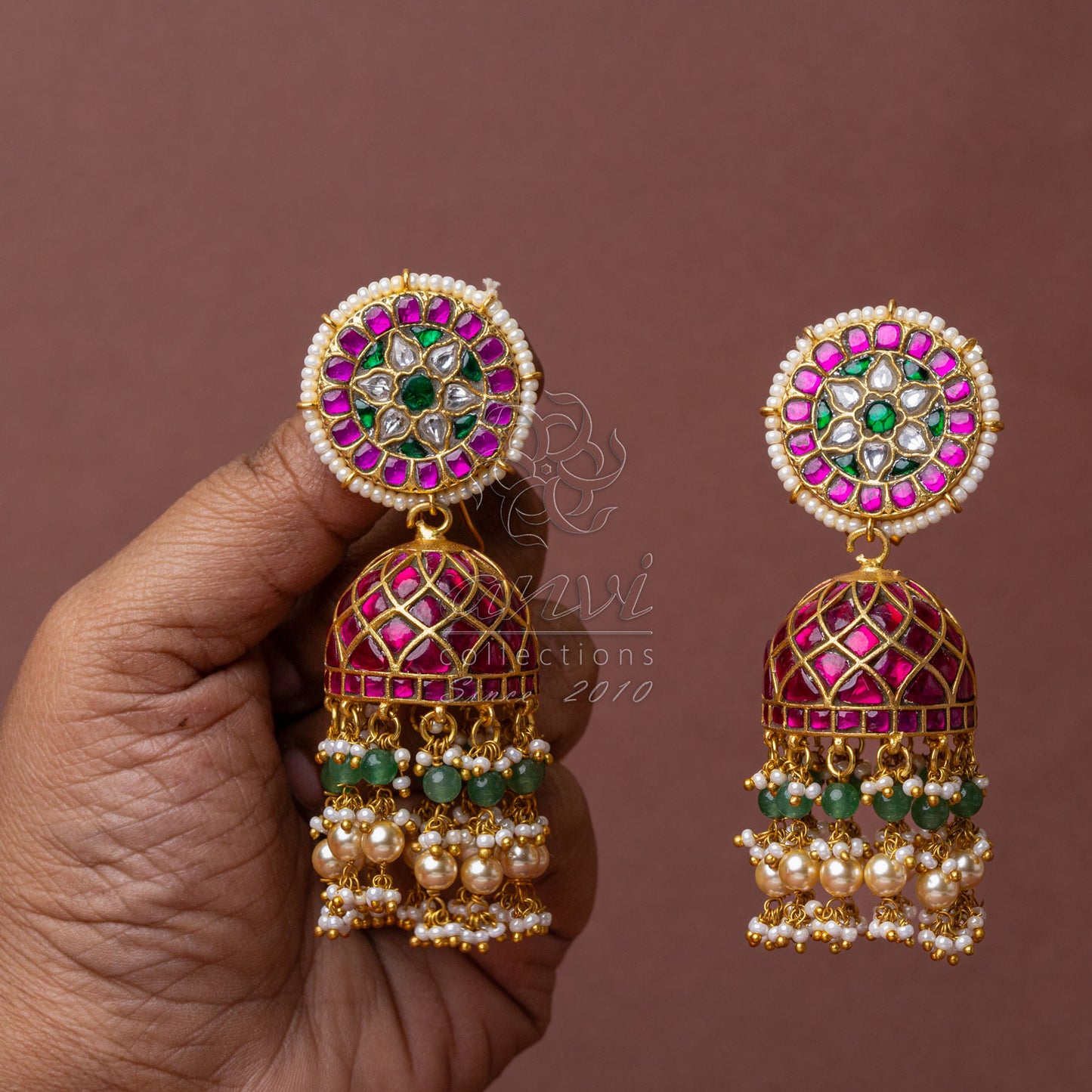 Large Jhumkas