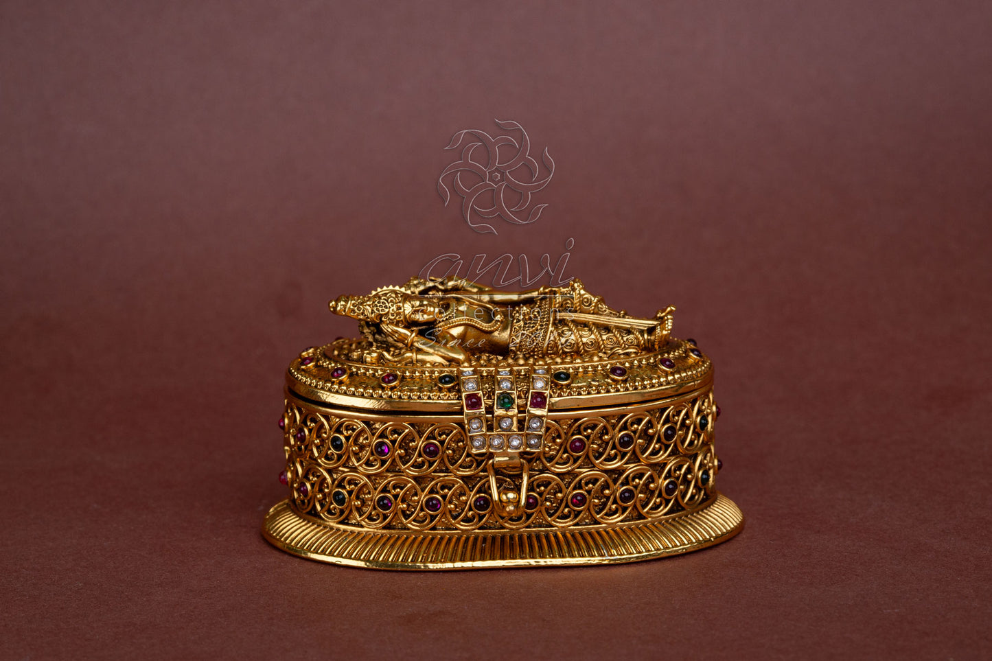 Large Vishnumurthy Kumkum Box