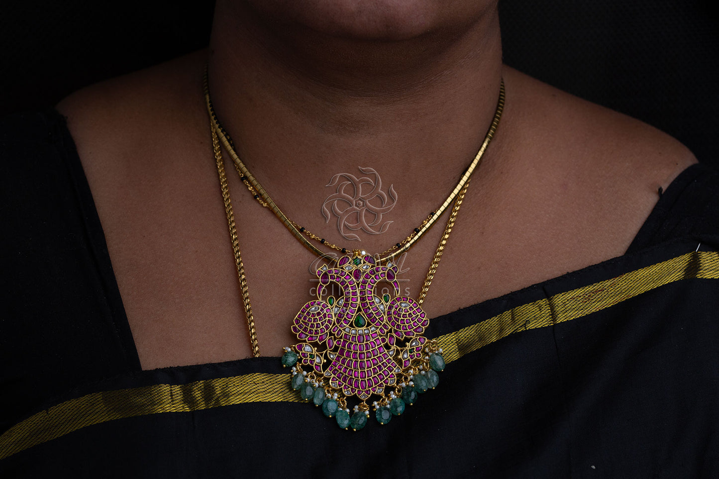 Gandaberunda Pendant