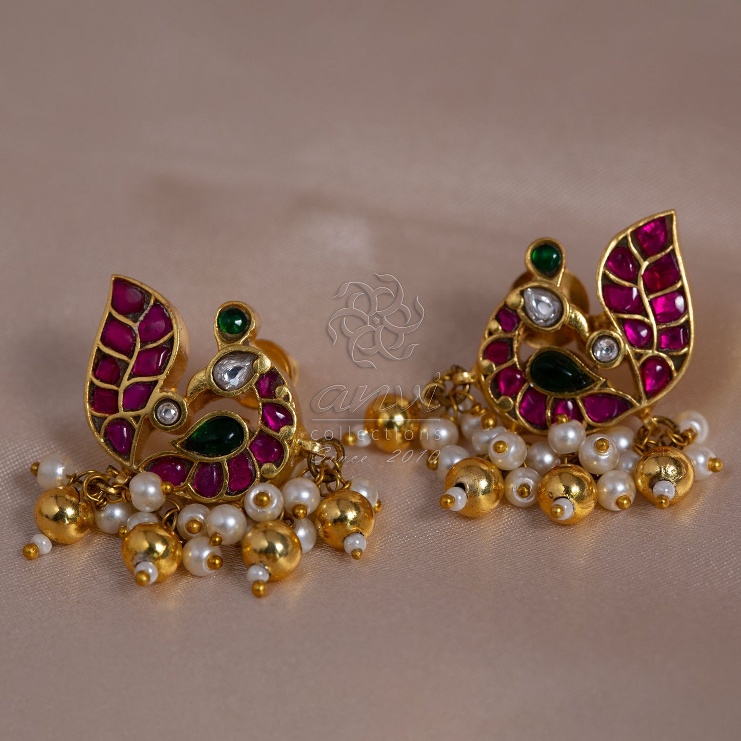 Peacock Earrings