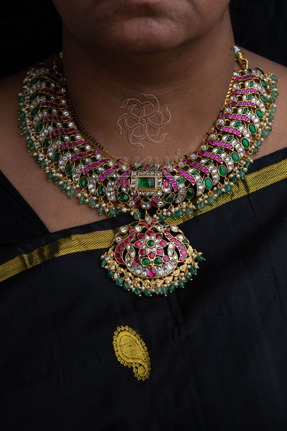 Peacock Bridal Necklace