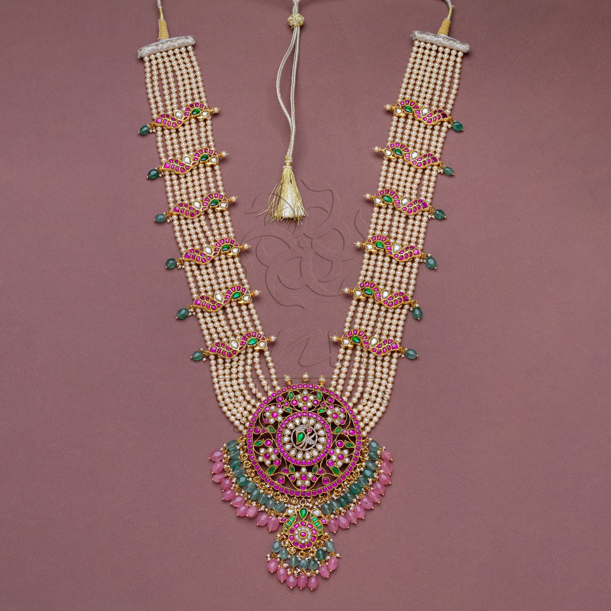 30 inches long Pearls Rani Haar