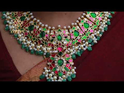 Jadau Kundan Heavy Bridal Neckpiece